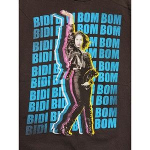 Selena Bidi Bidi Bom Bom Black T-Shirt XL Tejano Music